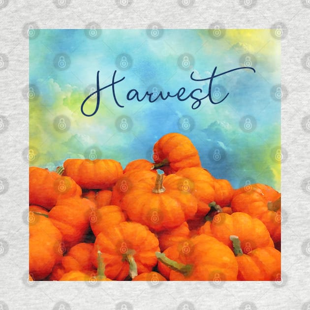 Celebrate Fall Harvest with Orange Pumpkins by Star58